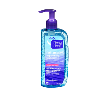 Night Relaxing Deep Cleaning Facial Cleanser, 240 ml