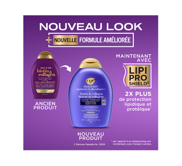 Image 2 of product OGX - biotin and Collagen, Shampoo, 385 ml