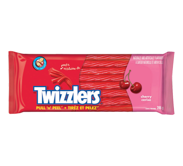 Image of product Hershey's - Twizzlers Pull-n-Peel Cherry, 396 g