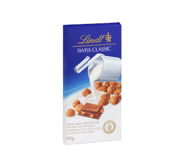 Image 2 of product Lindt - Swiss Classic Milk Chocolate, 100 g, Hazelnut