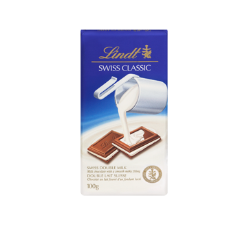 Image 3 of product Lindt - Lindt Swiss Classic Double Milk Chocolate, 100 g