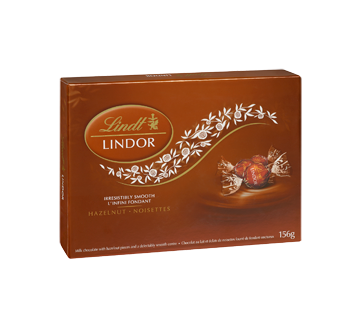 Image 2 of product Lindt - Lindor Milk Chocolate with Hazelnut, 156 g