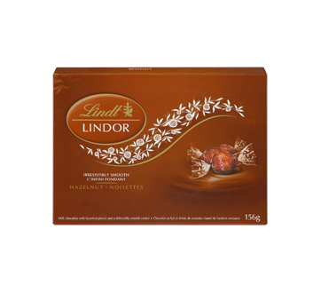 Image 3 of product Lindt - Lindor Milk Chocolate with Hazelnut, 156 g