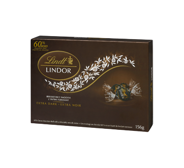 Image 1 of product Lindt - Lindor Irresistibly Smooth Extra Dark 60%, 156 g
