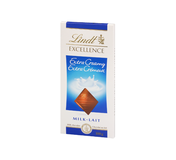 Image 1 of product Lindt - Lindt Excellence Extra Creamy Chocolate, 100 g