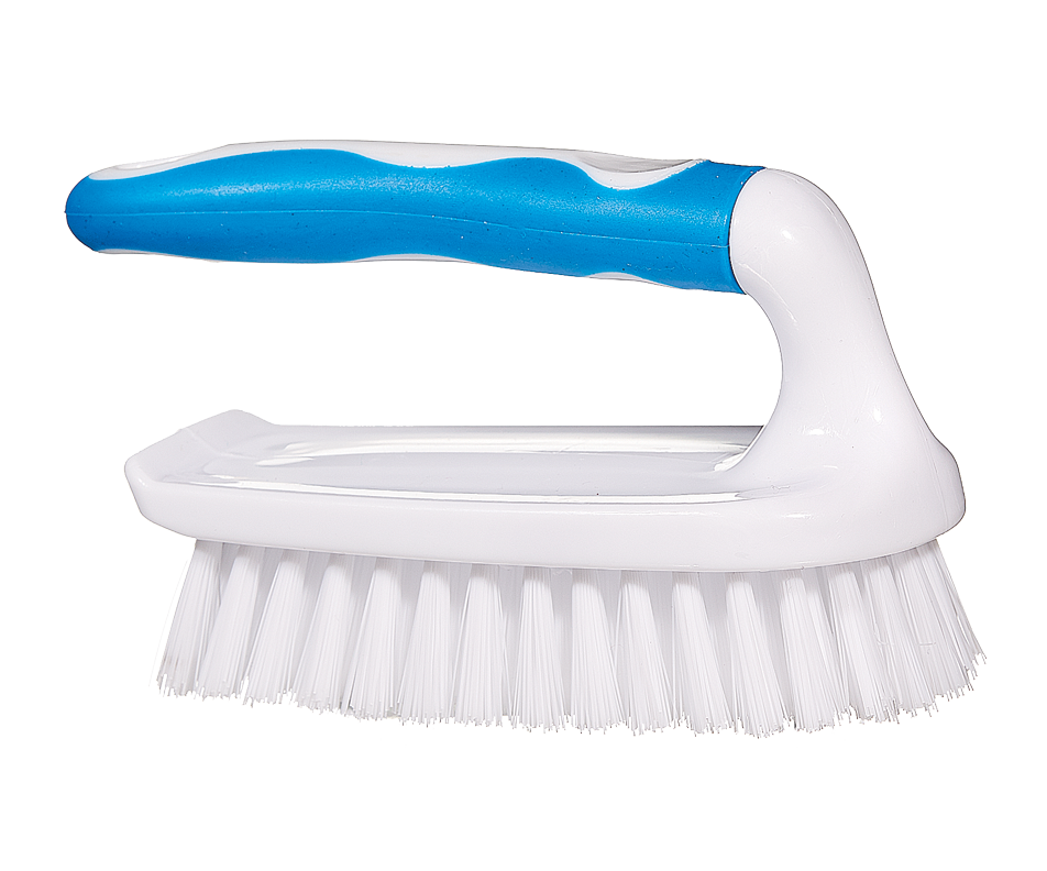 Scrub Brush, 1 unit Home Exclusives Garbage bags Jean Coutu