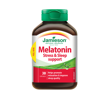 Image 1 of product Jamieson - Melatonin Stress and Sleep Support, 30 units