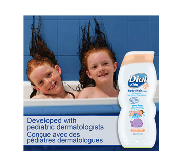 Image 4 of product Dial - Dial Kids Body + Hair Wash, 355 ml, Peachy Clean