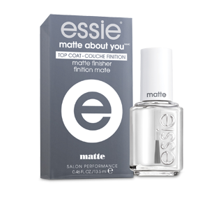 Matte About You Top Coat, 13.5 ml – Essie : Nail care