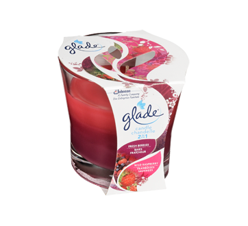 Image 2 of product Glade - Candle, Baies fraîcheur et framboise sauvage