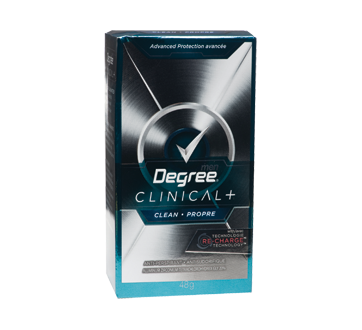 Clinical Anti-Perspirant for Men, 48 g, Clean