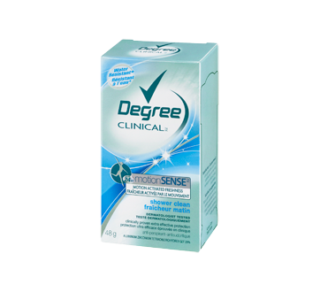 Image 1 of product Degree - Clinical Anti-Perspirant for Women, 48 g, Shower Clean