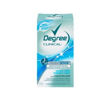 Image 3 of product Degree - Clinical Anti-Perspirant for Women, 48 g, Shower Clean