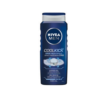 Image of product Nivea Men - 24H Fresh Effect Shower Gel, 500 ml, Cool Kick