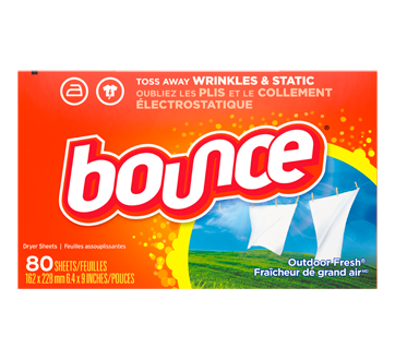 Dryer Sheets, 80 units, Outdoor Fresh