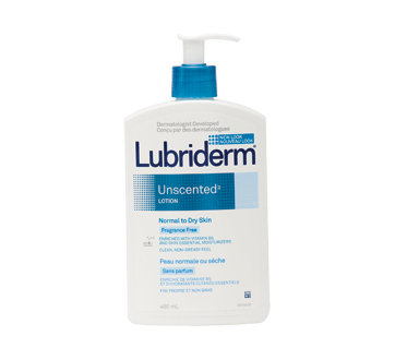 Image of product Lubriderm - Lubriderm Unscented Lotion, 480 ml