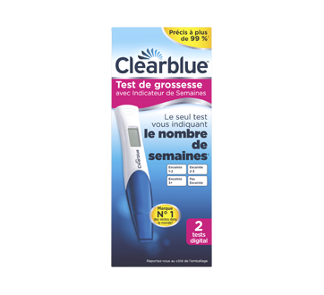 Digital Pregnancy Test with Conception Indicator, 2 units