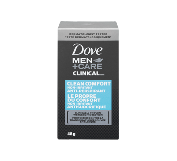 Image 3 of product Dove Men + Care - Antiperspirant Clinical, 48 g, Clean Comfort