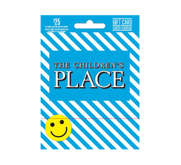 Image of product Incomm - $25 The Children's Place  Gift Card, 1 unit