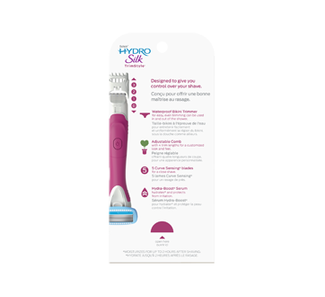 Image 2 of product Schick - Hydro Silk TrimStyle Hydrating Razor & Bikini Trimmer, 1 unit