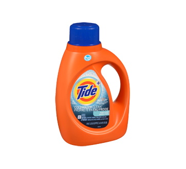 Image 2 of product Tide - HE Turbo Clean Cold Water Liquid Laundry Detergent, 1.09 l, Fresh Scent