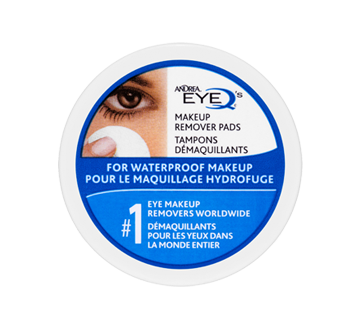 Image 3 of product Andrea Eye Q's - Make Up Remover Pads Water Proof, 78 units