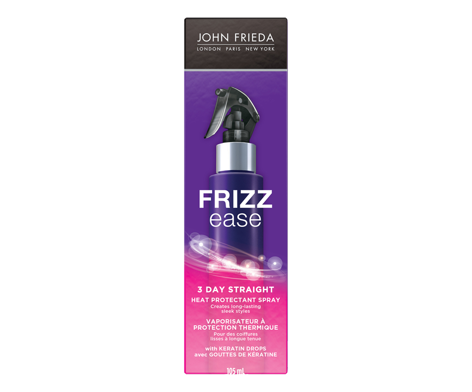 John Frieda Frizz Ease Hitzeschirm Hitzeschutz Spray www.jeancoutu.com
