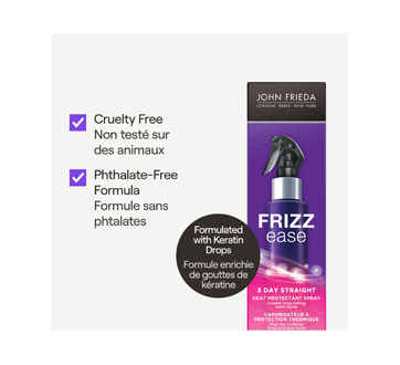 Image 6 of product John Frieda - Frizz Ease 3-Day Straight Flat Iron Spray, 105 ml