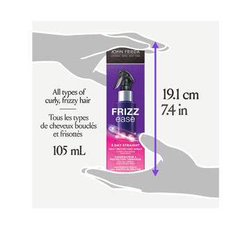 Image 8 of product John Frieda - Frizz Ease 3-Day Straight Flat Iron Spray, 105 ml