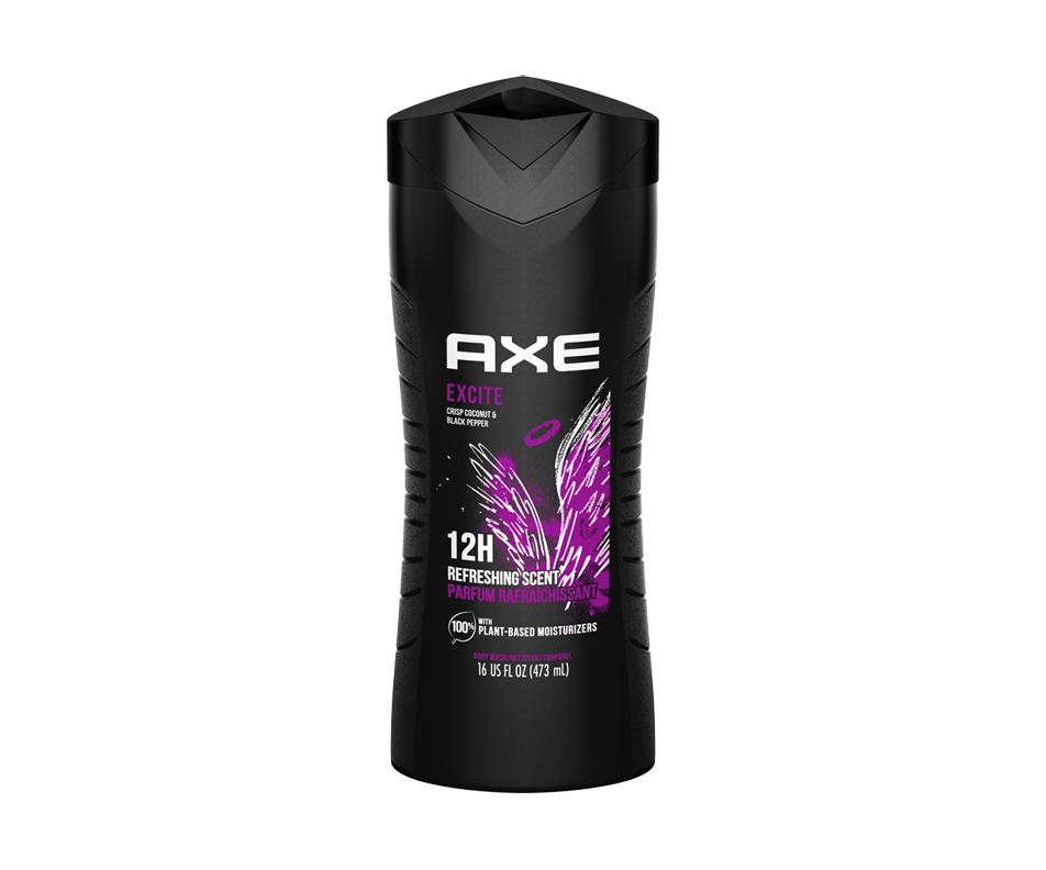 Excite Shower Gel, 473 ml Axe Body wash and shower gel Jean Coutu