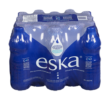 Image of product ESKA Eaux Vives Waters Inc. - Eska Natural Spring Water, 20 x 500 ml