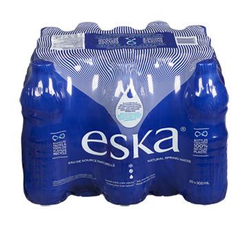 Eska Natural Spring Water, 20 x 500 ml
