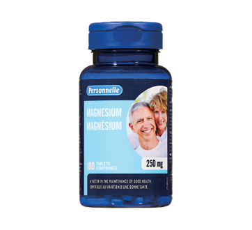 Image of product Personnelle - Magnesium 250 mg, 100 units