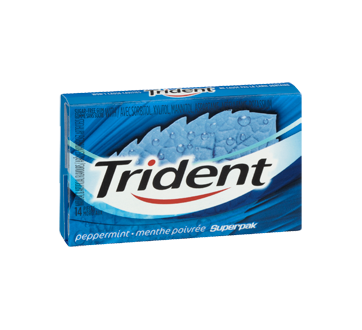 Image 2 of product Trident - Trident Peppermint, 1 unit