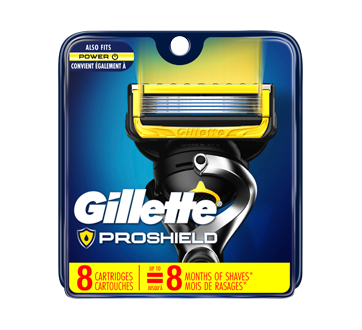 Image of product Gillette - ProShield Men's Razor Blades Refills, 8 units