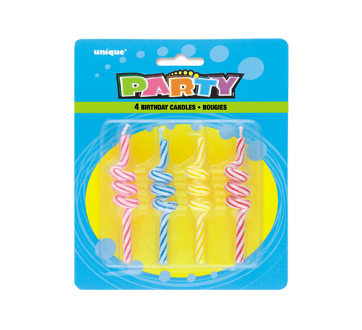 Image of product Unique - Birthday Candles, 4 units