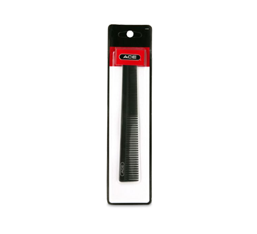 Image of product Goody - Ace 7 inch Barber Comb Hard Rubber, 1 unit