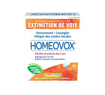 Homeovox, 60 Tablets – Boiron : Boiron | Jean Coutu Homeovox, 60 Tablets – Boiron : Boiron | Jean Coutu