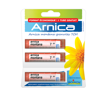 Image of product Boiron - Arnica + 1 free blister, 3x 80 pellets