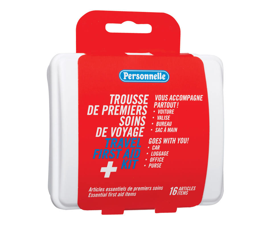 Travel First Aid Kit, 1 unit Personnelle First Aid Kit Jean Coutu