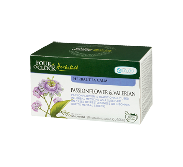 Image 3 of product Four O'Clock Herboriste - Herbal Tea Calm, 20 units, Passionflower & Valerian