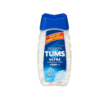 Image 3 of product Tums - Tums Ultra Strength 1000 mg, 160 units, Peppermint