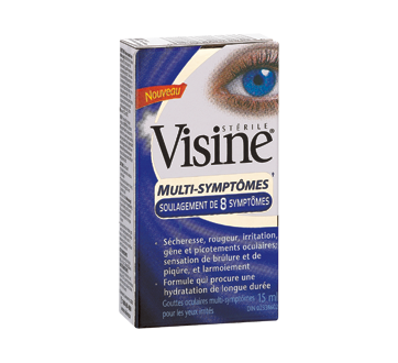 Image of product Visine - Visine Multi-symptom 8-Symptom Relief Eye Drops, 15 ml