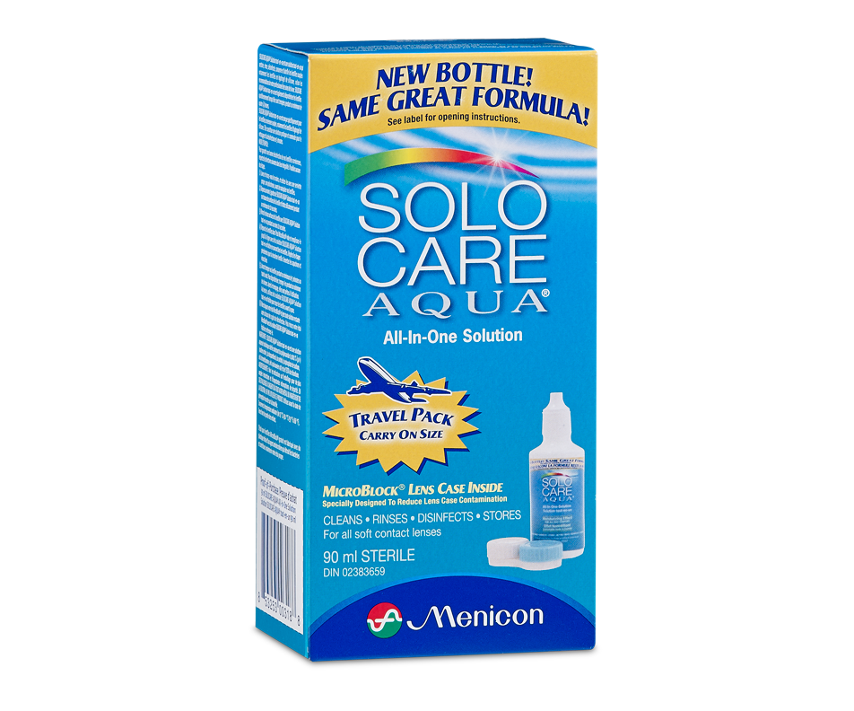 Aqua Trip, 90 ml Solocare Aqua Contact Lens Solution Jean Coutu