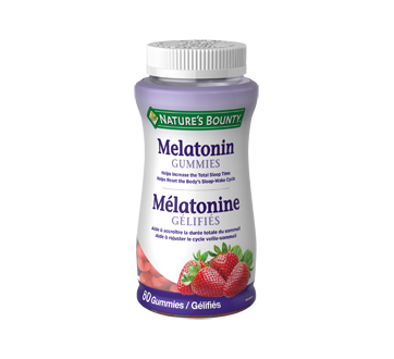 Image of product Nature's Bounty - Melatonin Gummies, 60 units, Strawberry