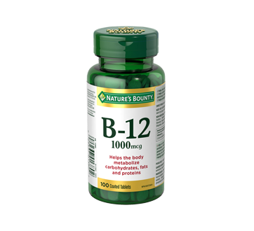Image of product Nature's Bounty - Vitamin B12 1000 mcg, 100 units