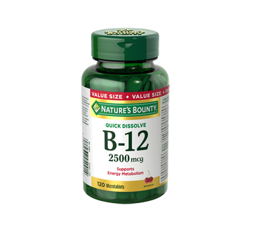 Image of product Nature's Bounty - Vitamin B12 2500 mcg, 120 units