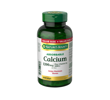 Calcium 1200 mg, 200 units – Nature's Bounty : Calcium | Jean Coutu