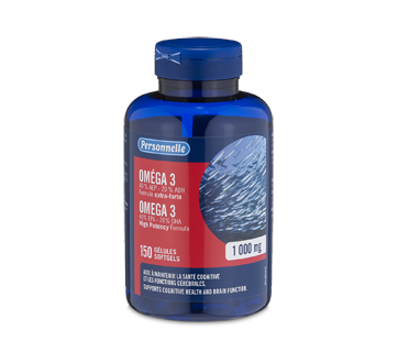 Image of product Personnelle - Omega 3 High Potency Formula, Softgels 1 000 mg, 150 units