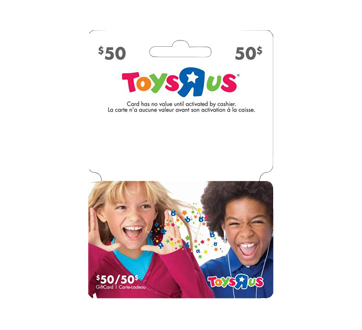 carte cadeau toys r us 50 Toys Quot R Quot Us Gift Card 1 Unit Incomm Other Gift Cards Jean Coutu carte cadeau toys r us